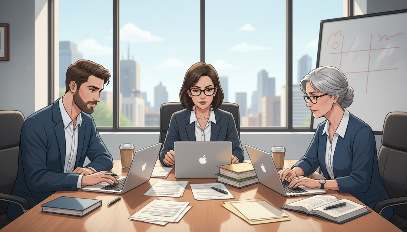 Medical school admissions committee reviewing applications -  for Mastering AMCAS ‘Most Meaningful’ Entries: Character Count