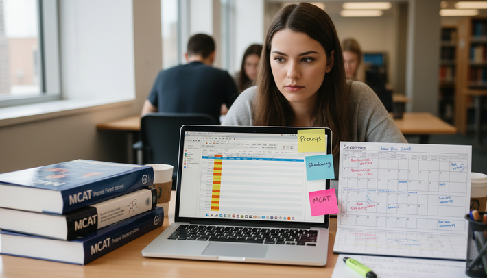MCAT, Prereqs, and Shadowing: Month-by-Month Plan from Sophomore Year