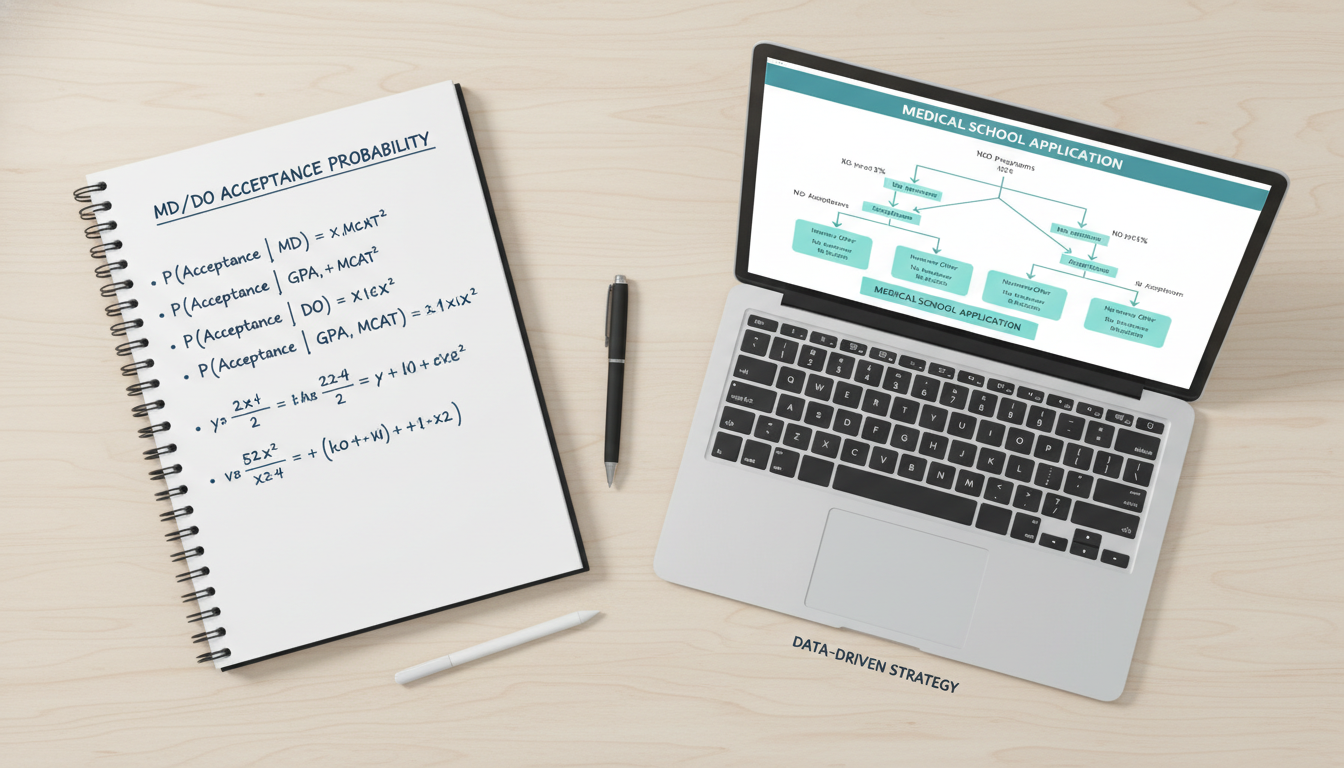 Medical school acceptance probability calculation -  for MD vs DO Acceptance Rates: Quantifying Your Odds with Real Numbers