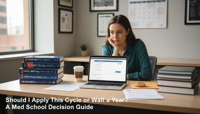Should I Apply This Cycle or Wait a Year? A Med School Decision Guide