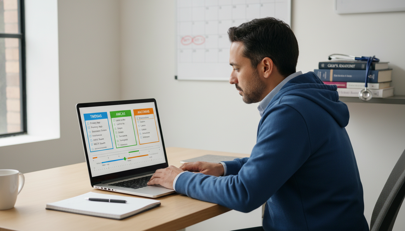 Should I Apply TMDSAS, AMCAS, and AACOMAS Together or Stagger?