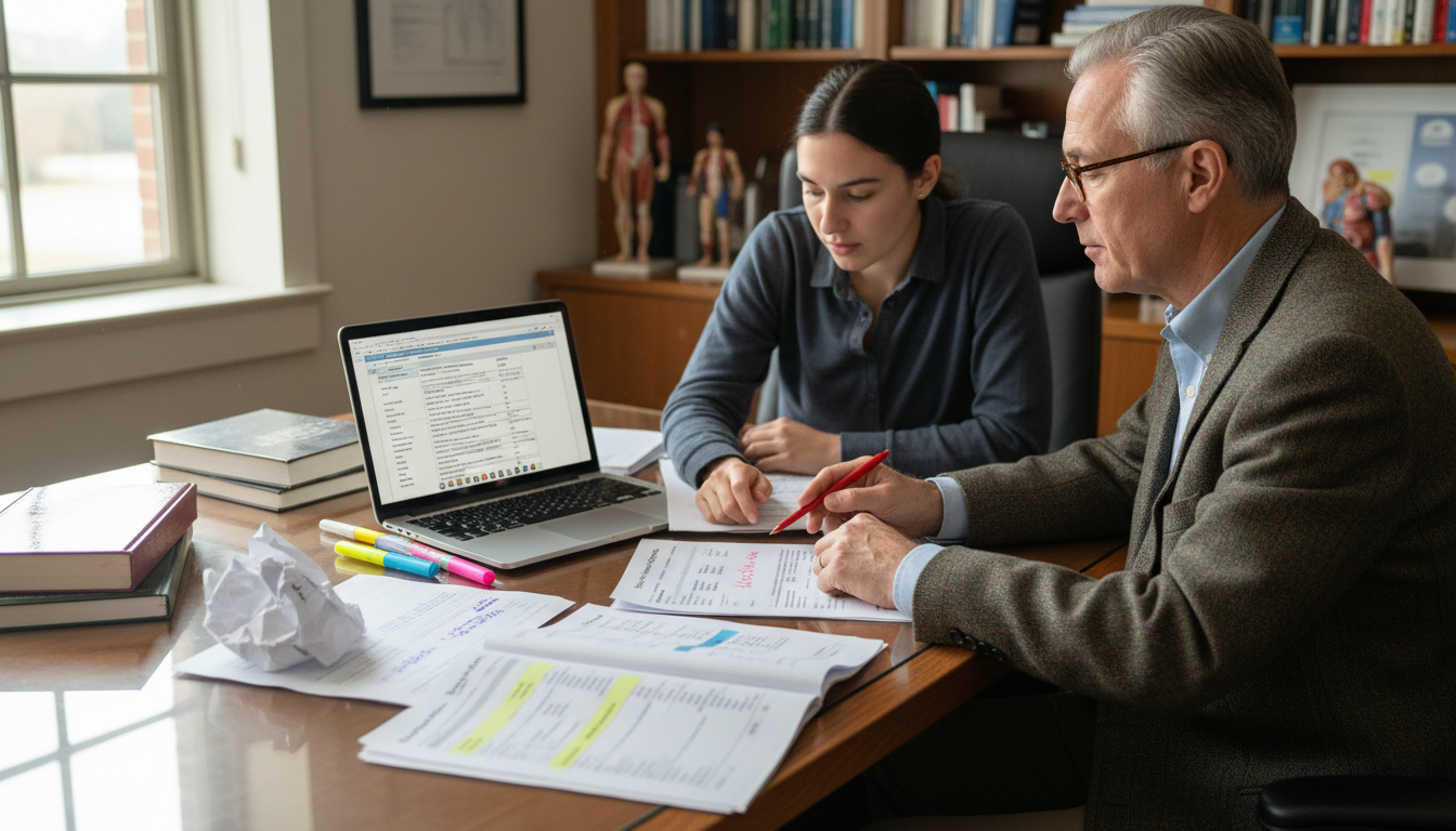 The Hidden Signals Your AMCAS Course List Sends to Screeners