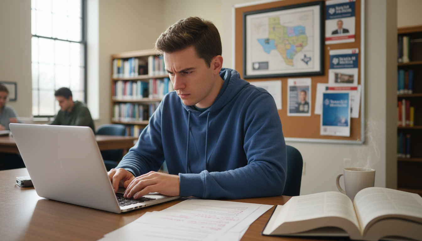 Premed student drafting TMDSAS [personal characteristics](https://residencyadvisor.com/resources/med-school-applications/craf