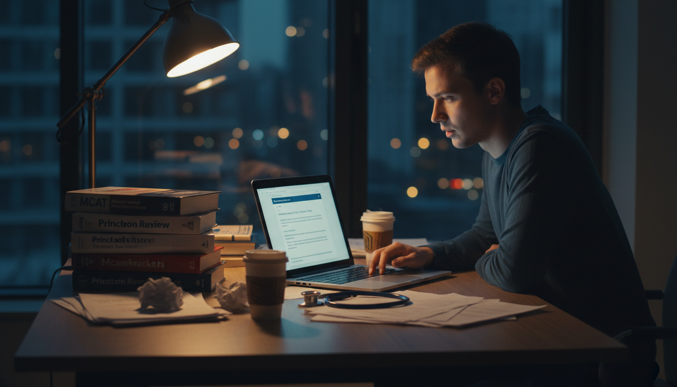 Premed student composing a [shadowing request](https://residencyadvisor.com/resources/shadowing-experience/how-shadowing-actu