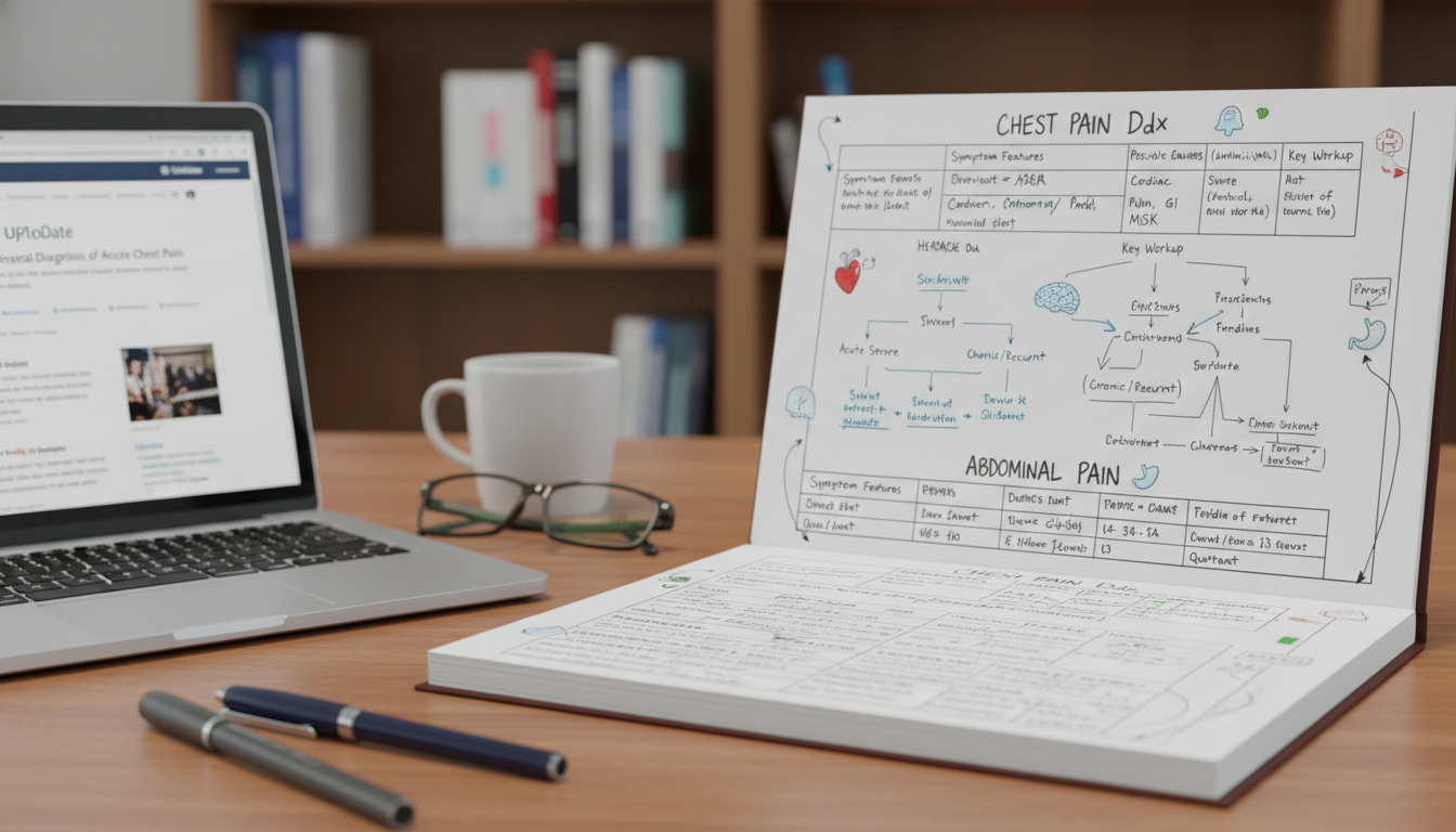 Shadowing-based differential diagnosis notebook -  for How to Extract Differential Diagnosis Lessons from Everyday Shadowing