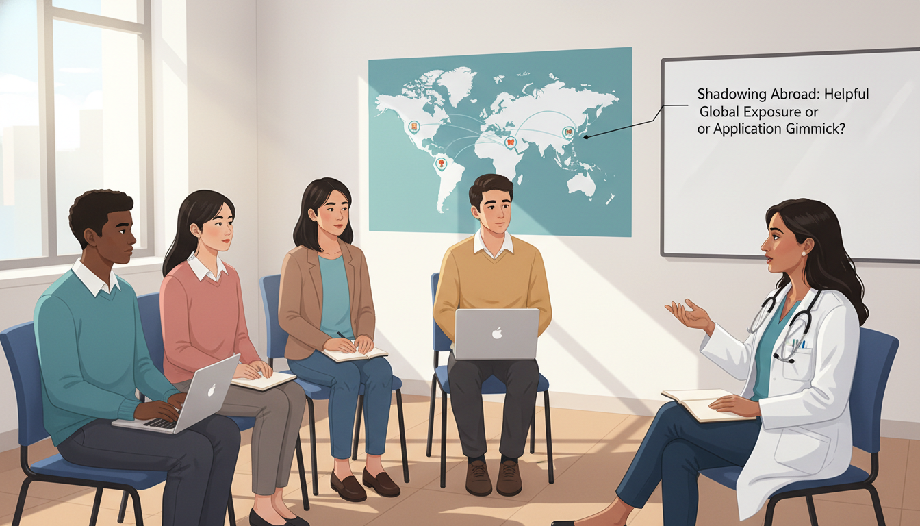 Ethical global health shadowing discussion -  for Shadowing Abroad: Helpful Global Exposure or Application Gimmick?