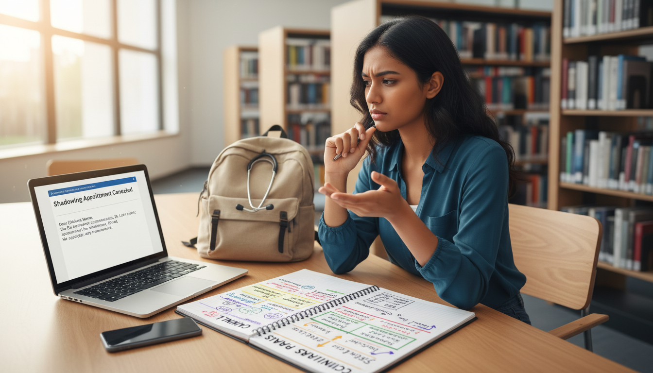 Shadowing Canceled Last Minute? Backup Plans That Still Impress