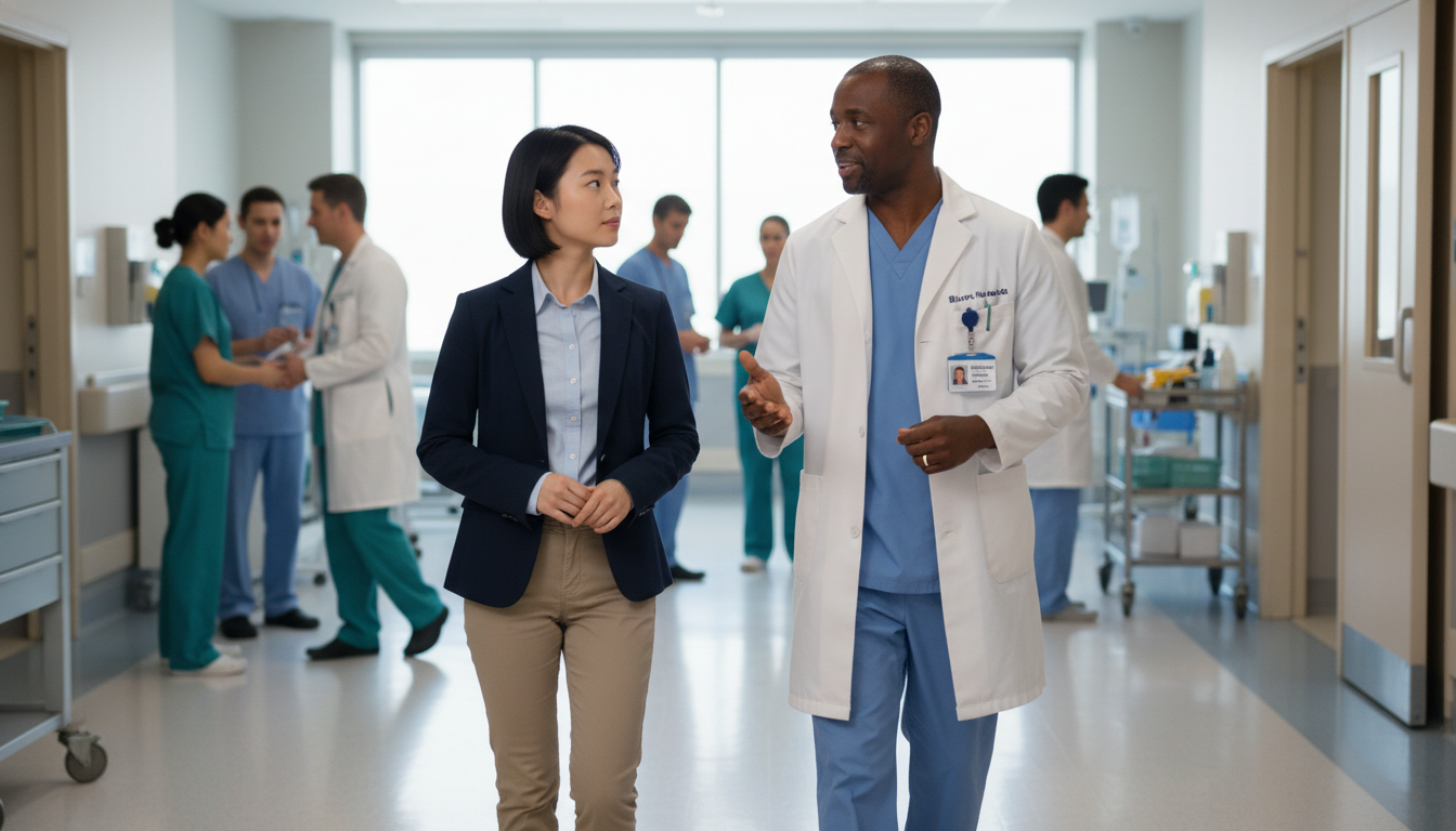 Shadowing Etiquette Doctors Expect but Never Explain Out Loud