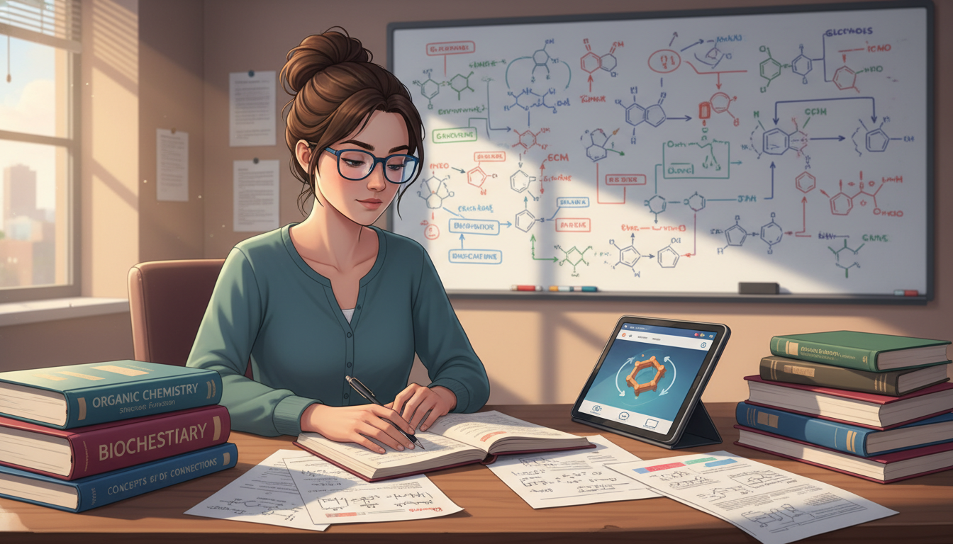 Advanced Study Skills for Pre‑Med Organic Chemistry and Biochemistry