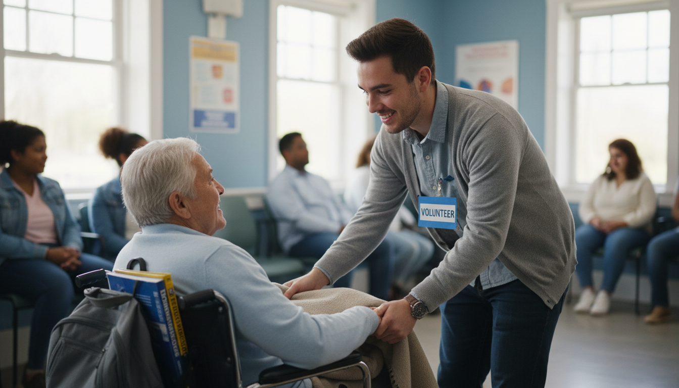 Engineering pre-med volunteering in a clinic -  for Building a Compelling Pre‑Med Profile as an Engineering Major