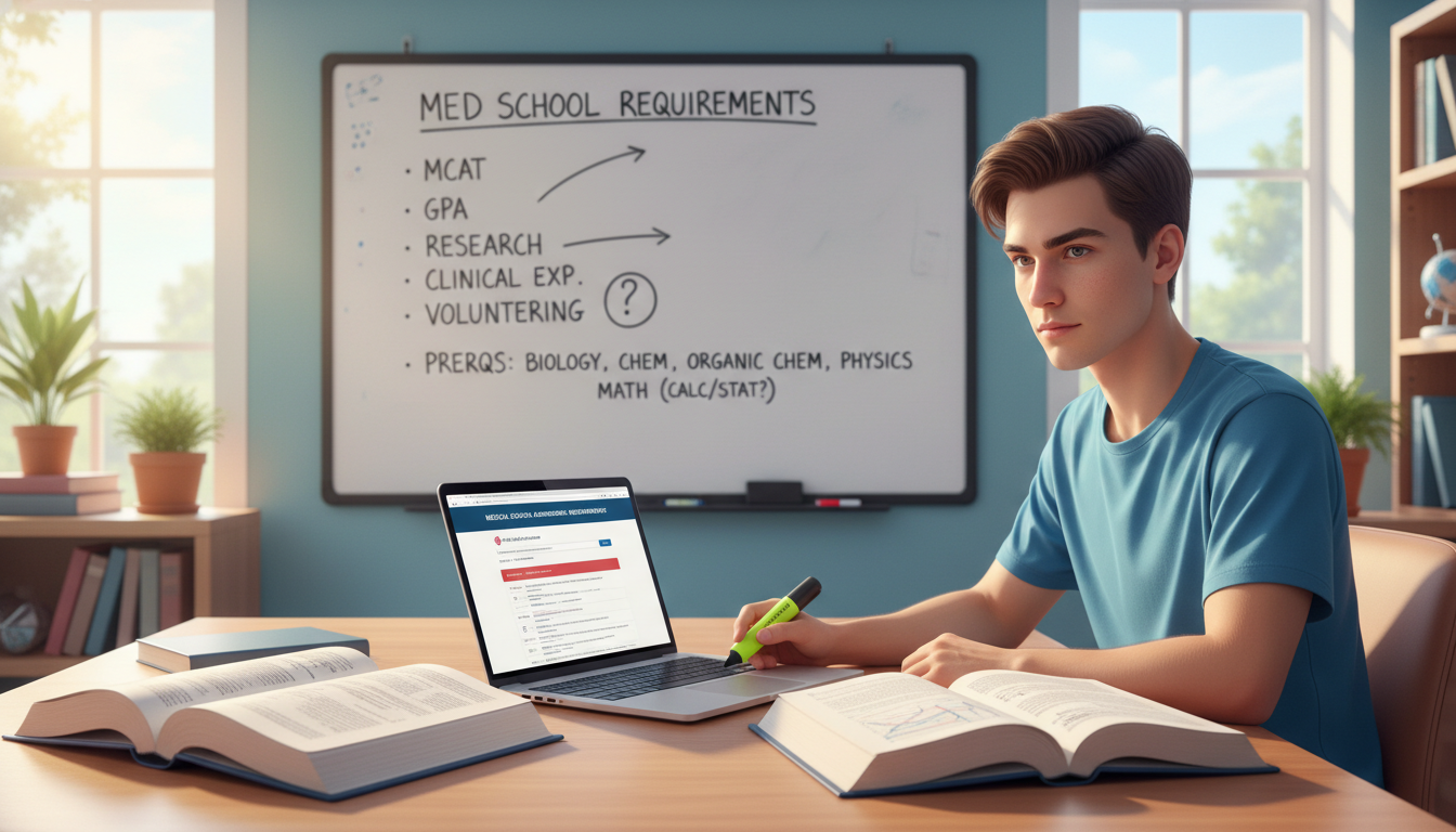 Choosing Between Calculus and Statistics for Different Med School Goals