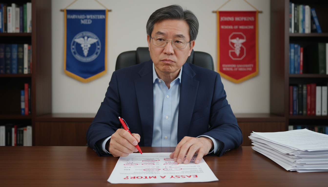 Premed transcript review showing easy course pattern -  for Choosing the ‘Easy A’ Major: How It Backfires with Med Admissions