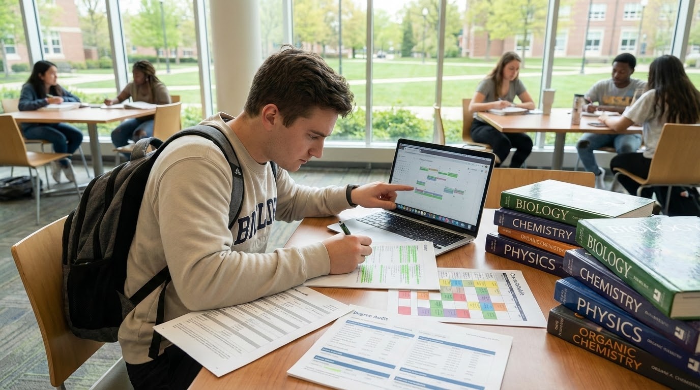 How Many Science Courses Should I Take Each Semester as a Pre‑Med?