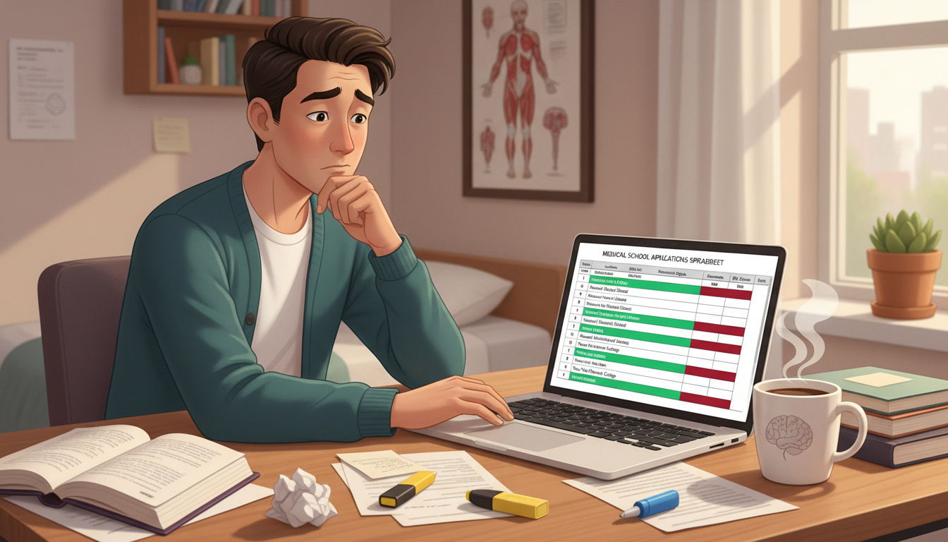 Premed student revising medical school list based on experience -  for I Have Zero Research: Will Medical Schools Automatical