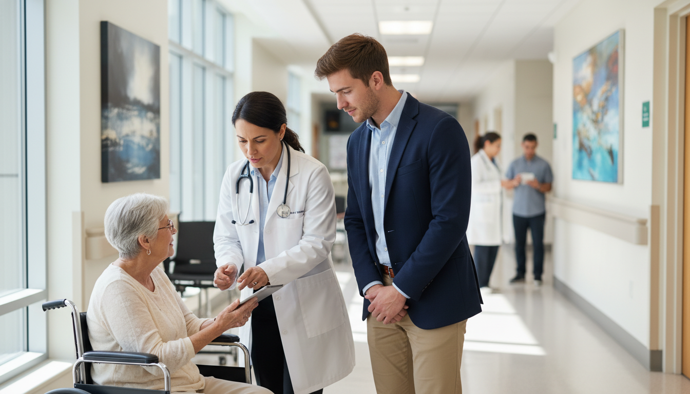 Premed student shadowing a physician in a clinical setting -  for Shadowing Mistakes That Make Physicians Refuse to Write You