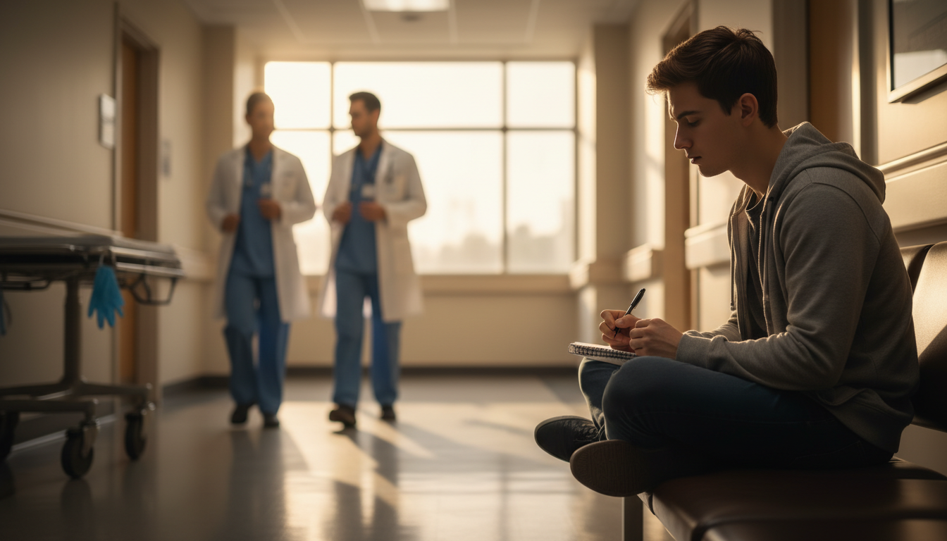 Pre-med student reflecting on meaningful clinical volunteer experiences -  for Volunteer Hour Myths: Why More Isn’t Always Be