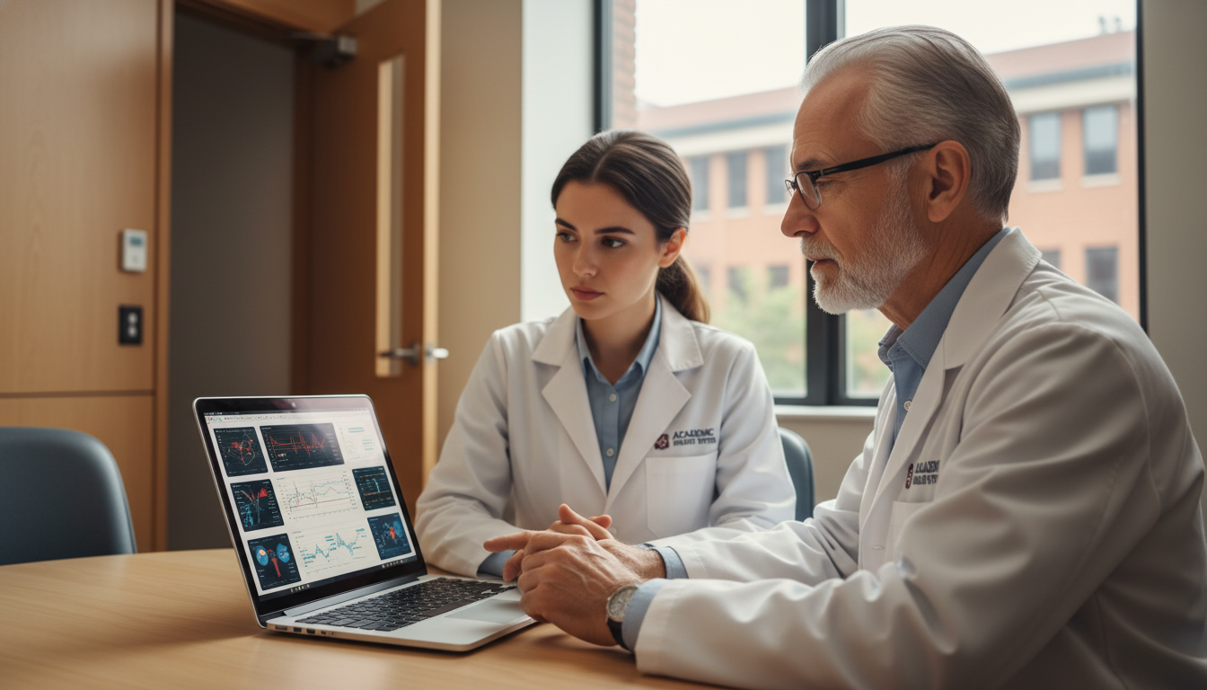 Faculty and student in closed-door research meeting -  for Hidden Research Tracks: Opportunities Faculty Never Advertise