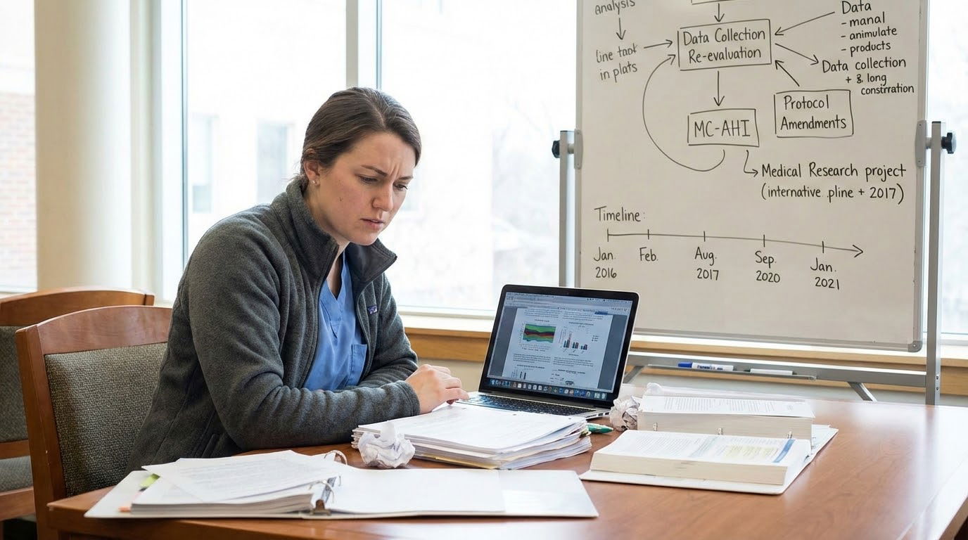 Medical student troubleshooting a stalled research project -  for How to Rescue a Stalled Research Project Before It Dies