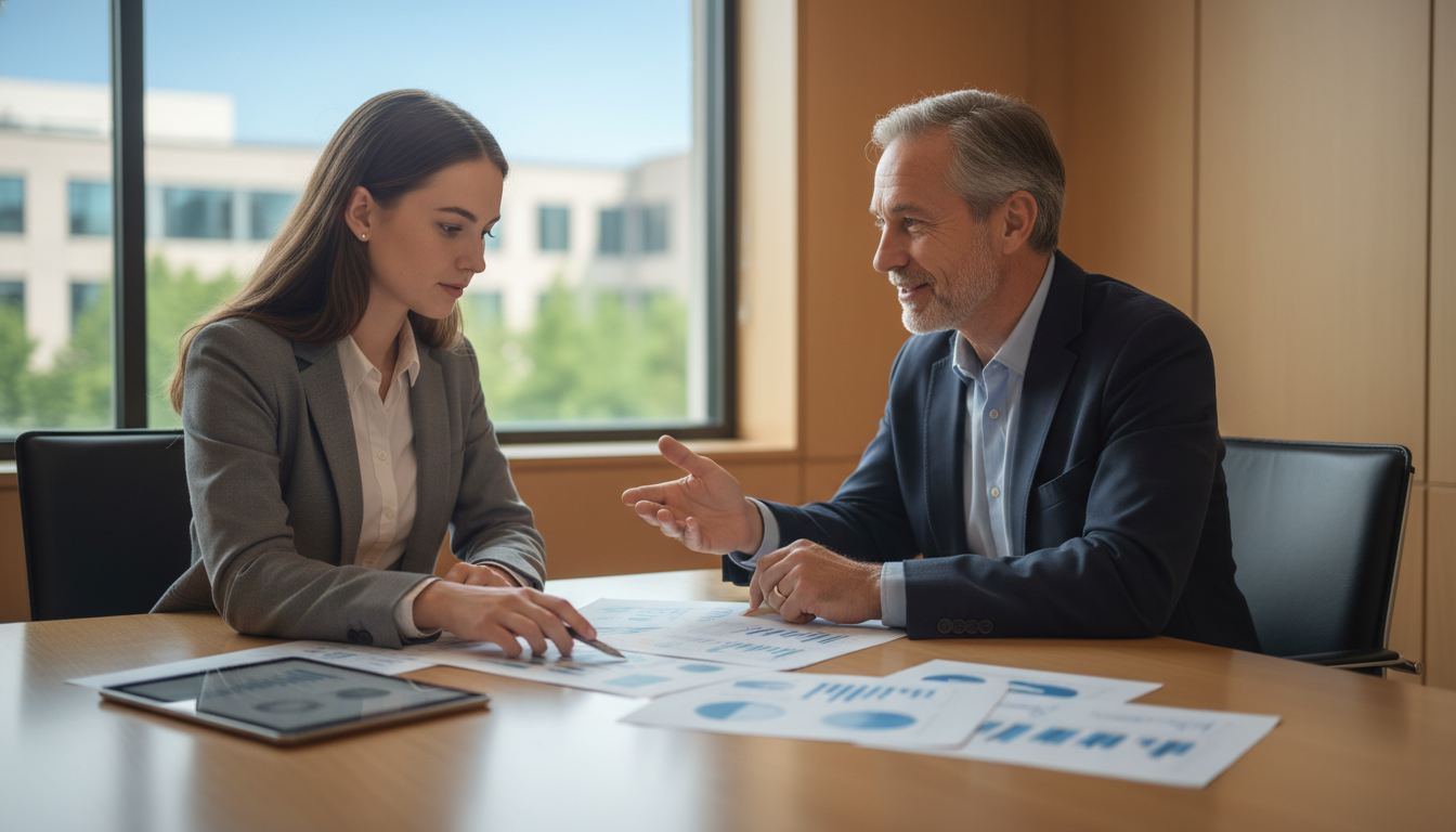 Medical student meeting with faculty advisor for guidance on research transition -  for How to Switch Research Labs Without B