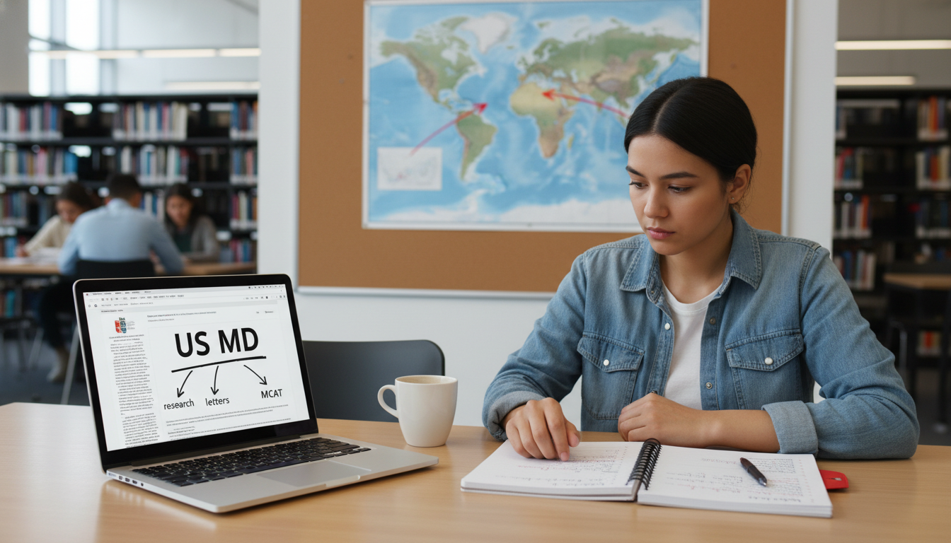 International Undergraduate Aiming for US MD: Research Strategies