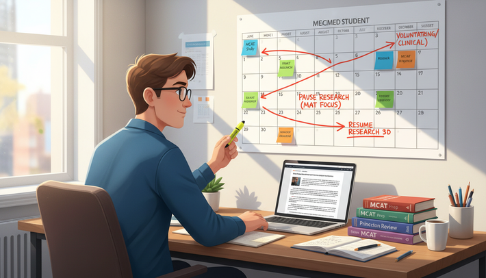 MCAT Year Planning: When to Start, Pause, and Resume Research