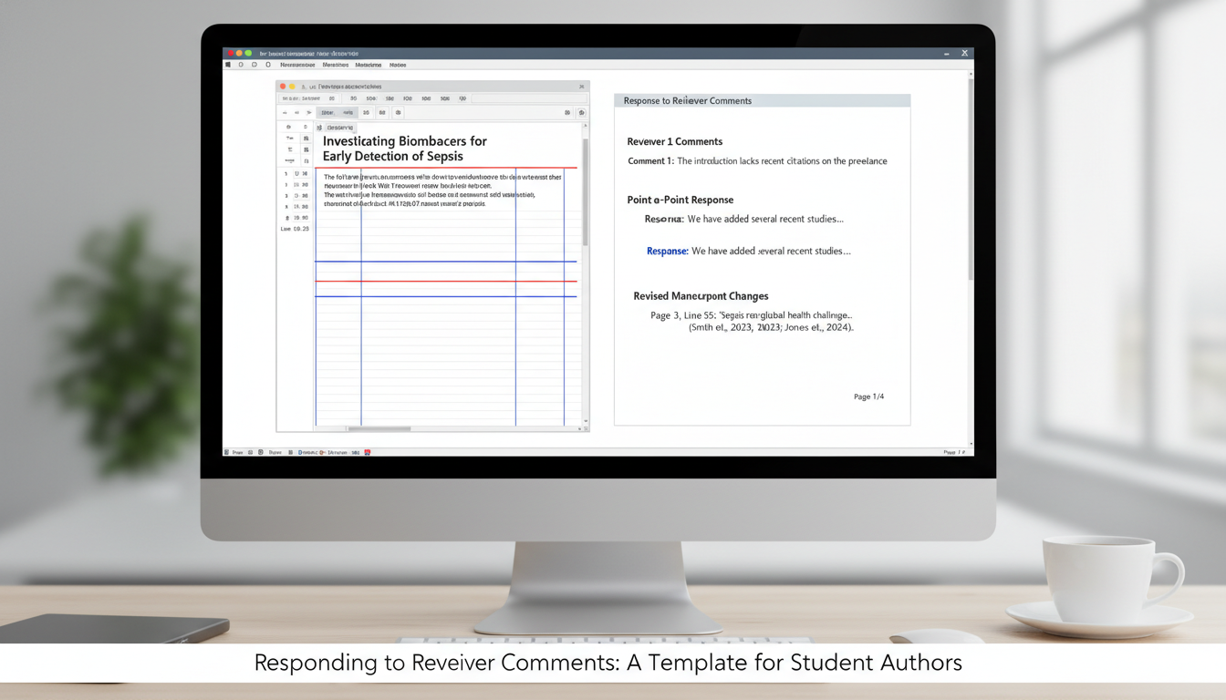 Side-by-side view of manuscript with tracked changes and response letter -  for Responding to Reviewer Comments: A Template f