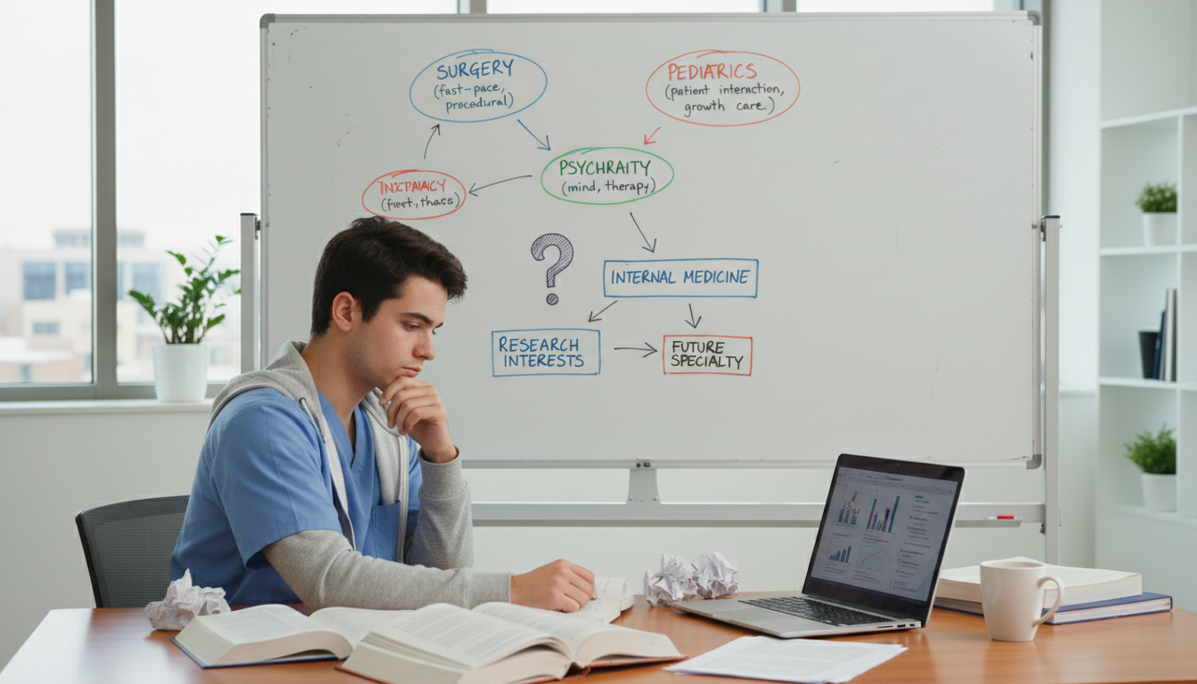 Medical student considering research options and specialties Medical student considering research options and specialties - for Should My Research Match the Specialty I Think I Want?