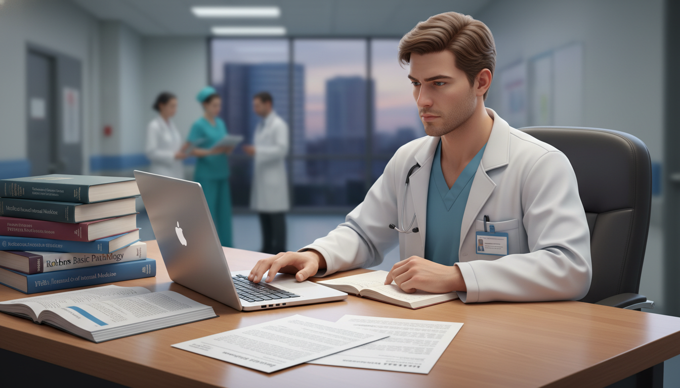 Medical student transforming case logs into a research manuscript -  for Turn Case Logs Into a PubMed Citation: A Step‑By‑Ste