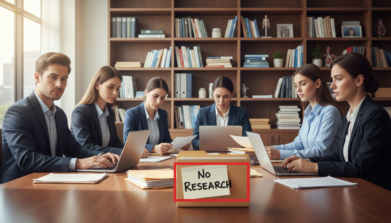 What Admissions Committees Think When They See ‘No Research’