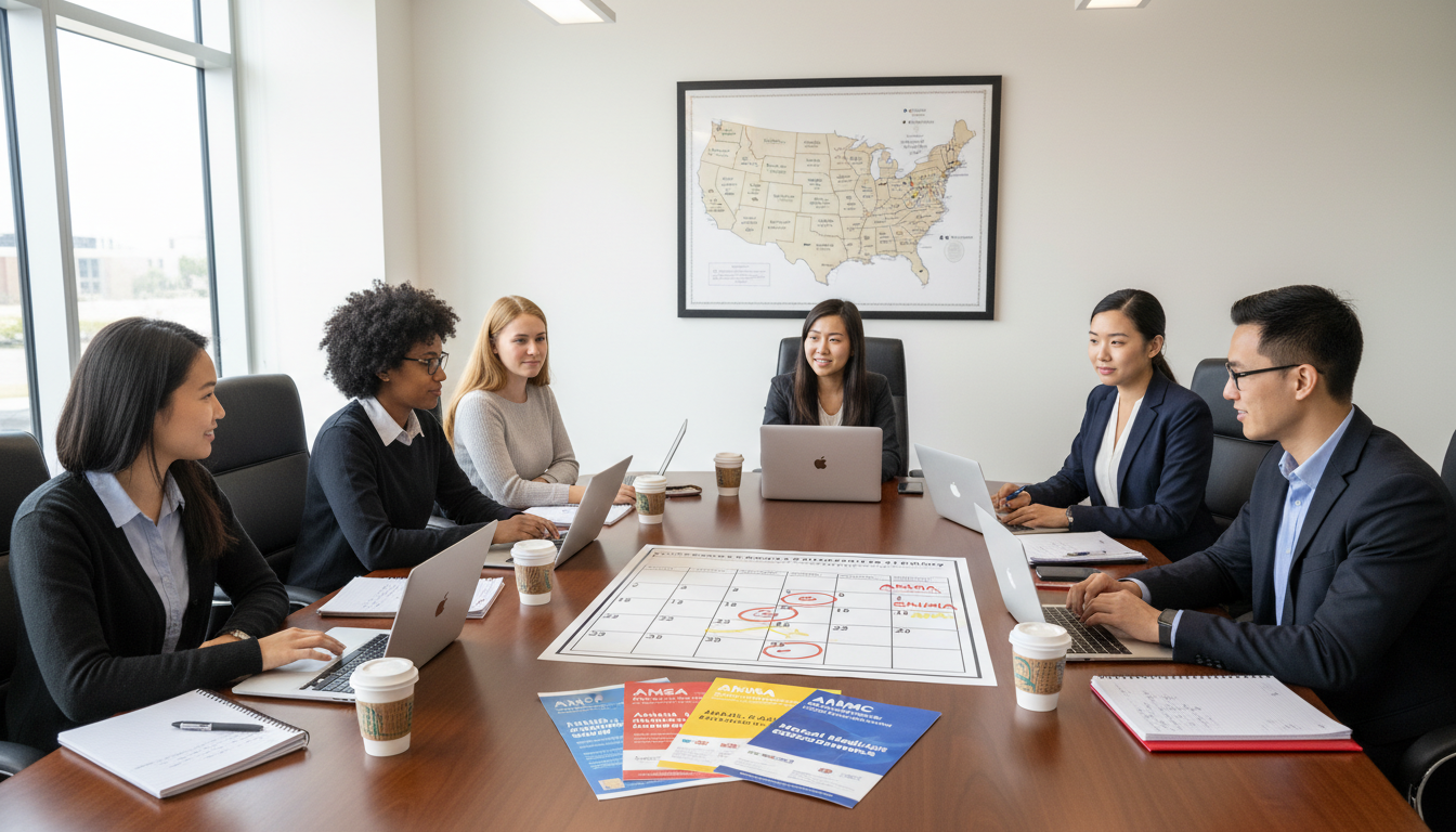 Conference Season Calendar: Planning AMSA, SNMA, and AAMC Travel Wisely