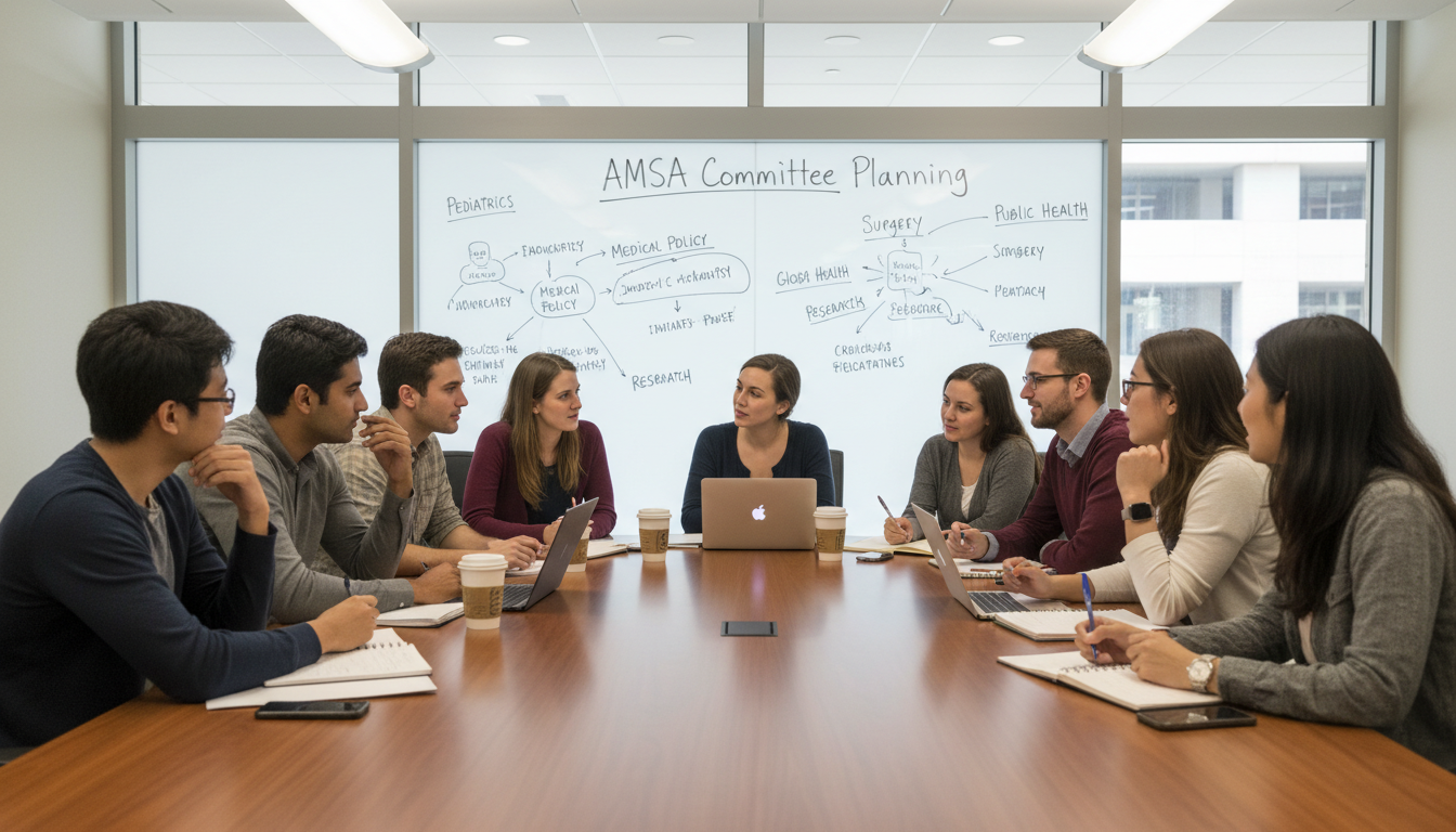 Deep Dive: Which AMSA Committees Best Match Your Future Specialty Goals?