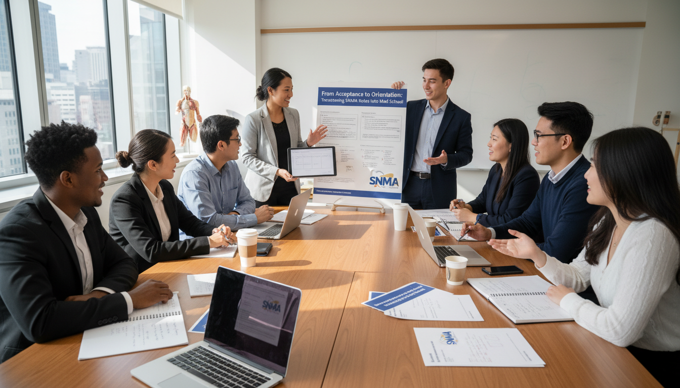 From Acceptance to Orientation: Transitioning SNMA Roles Into Med School
