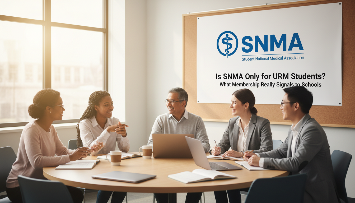 SNMA mentorship session between medical and premed students -  for Is SNMA Only for URM Students? What Membership Really Sign