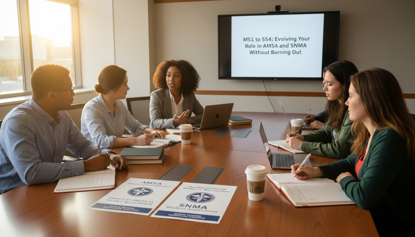 MS1 to MS4: Evolving Your Role in AMSA and SNMA Without Burning Out