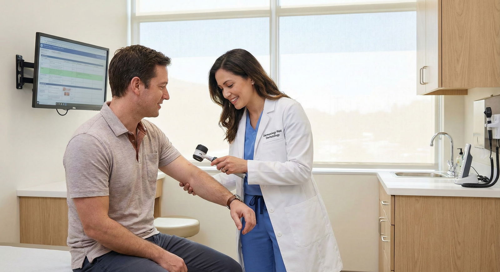 Resident quietly talking with attending in hospital hallway -  for Scared of Being Judged for Prioritizing Lifestyle: How Att