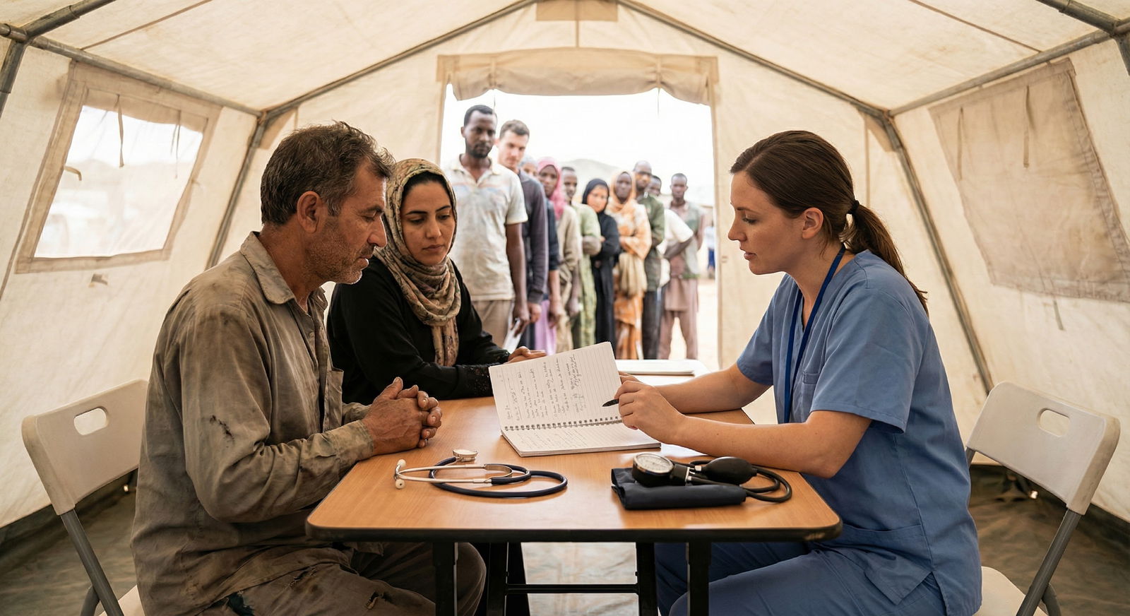 Checklist of questions for ethical medical mission participation on a desk -  for An Organization Invited Me to Do Procedures