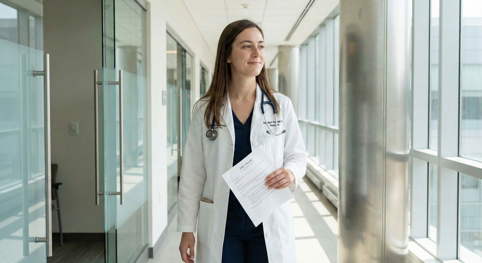 Confident resident after passing Step 3 during PGY1 -  for The Truth About Taking Step 3 Before Residency Starts