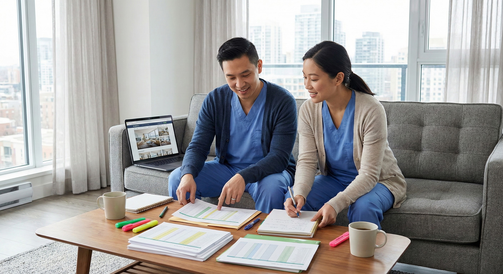 How Do We Plan Finances and Housing When Couples Matching in Expensive Cities?