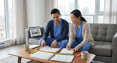 How Do We Plan Finances and Housing When Couples Matching in Expensive Cities?