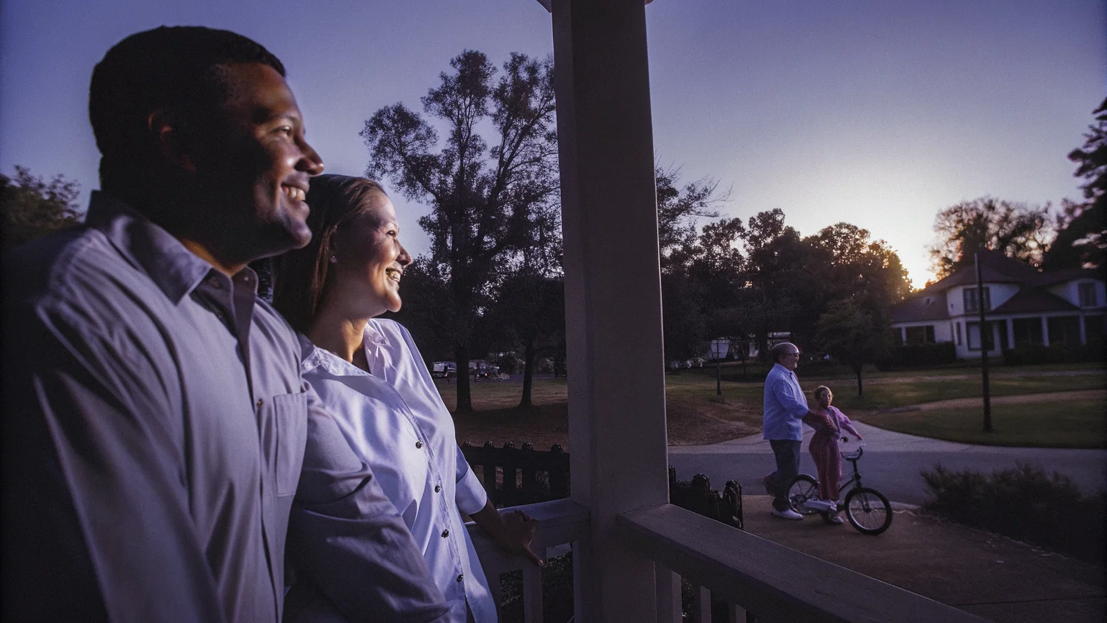Physician family outdoors - cover image