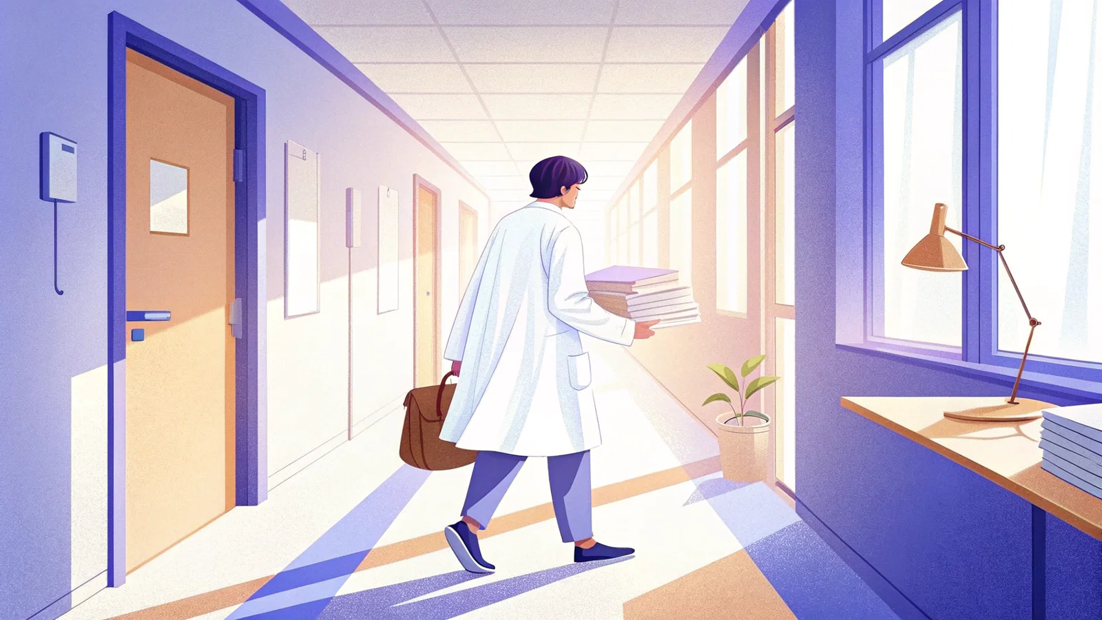 Spotlight effect on a medical narrative