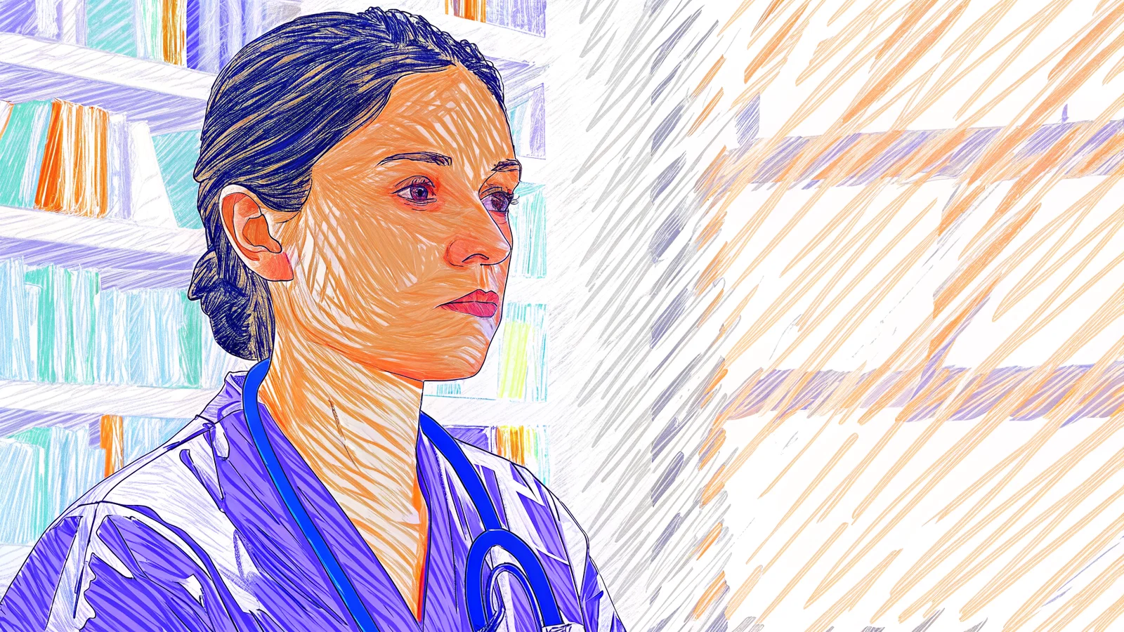 Clinician documenting late note with timestamp analytics overlay
