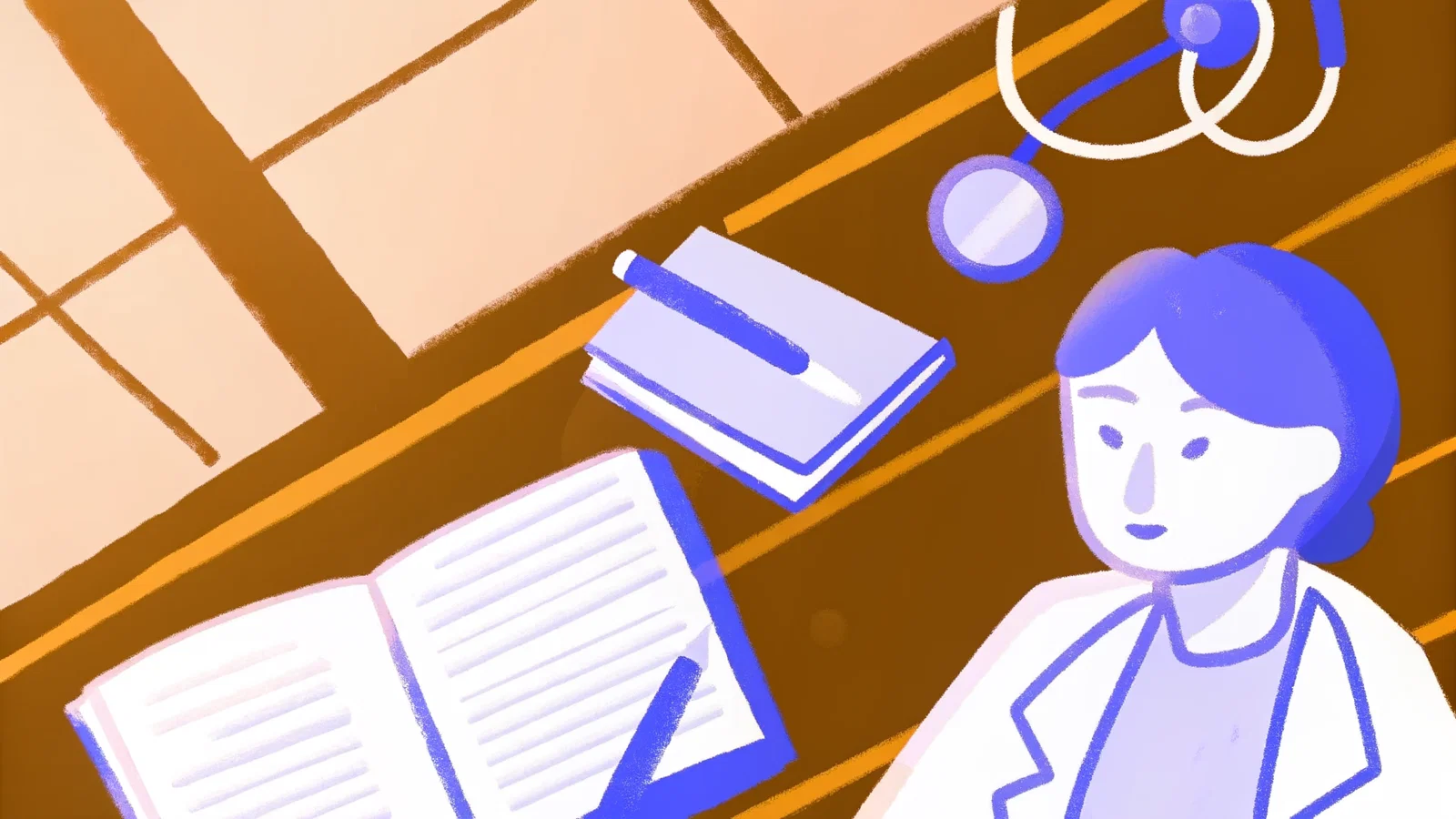 Student Staying Composed on a Frustrating Rotation