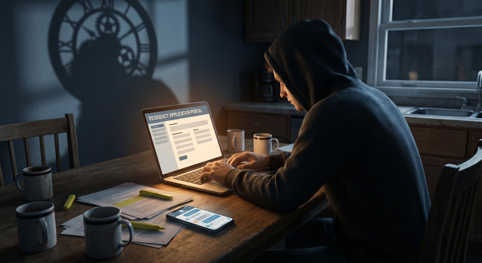 Applicant trying to balance a weak application stack with a location pin