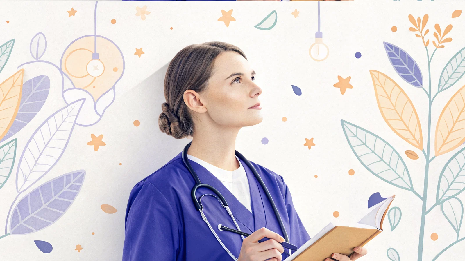 Sleepless Medical Student Reviewing ERAS Data at 3 AM