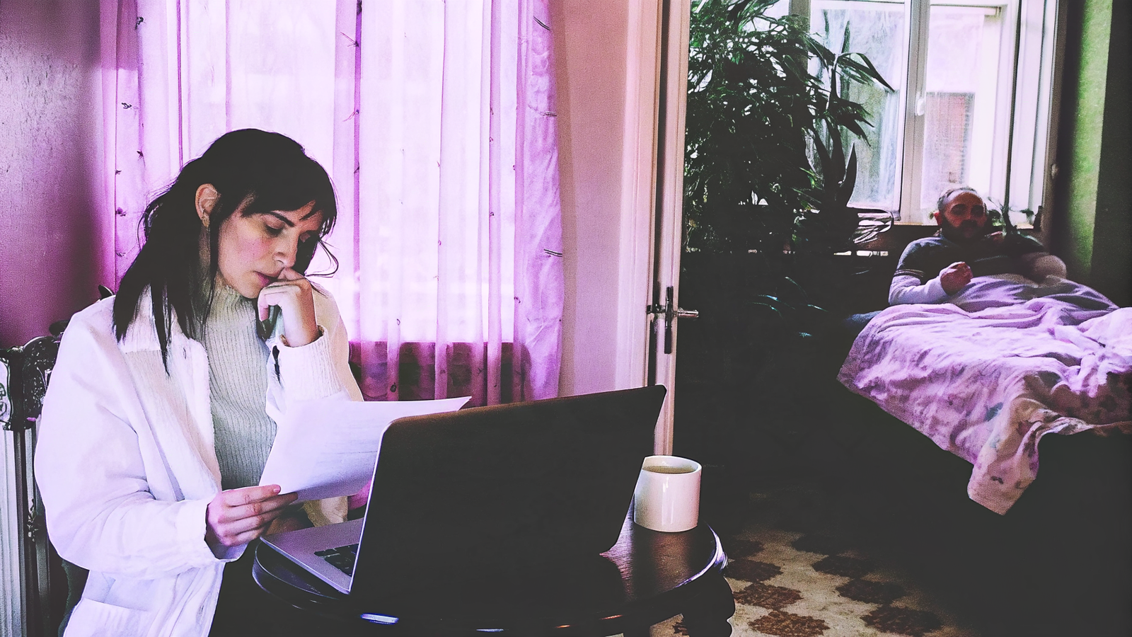 Anxious medical applicant contemplating career decisions