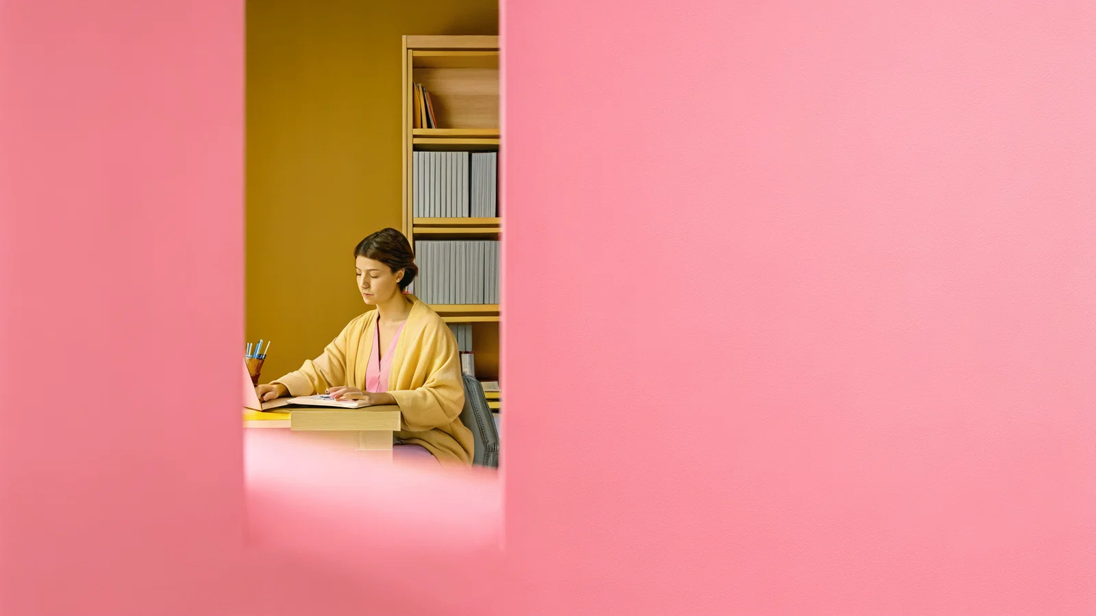 Residency applicant reviewing post-interview follow-up options