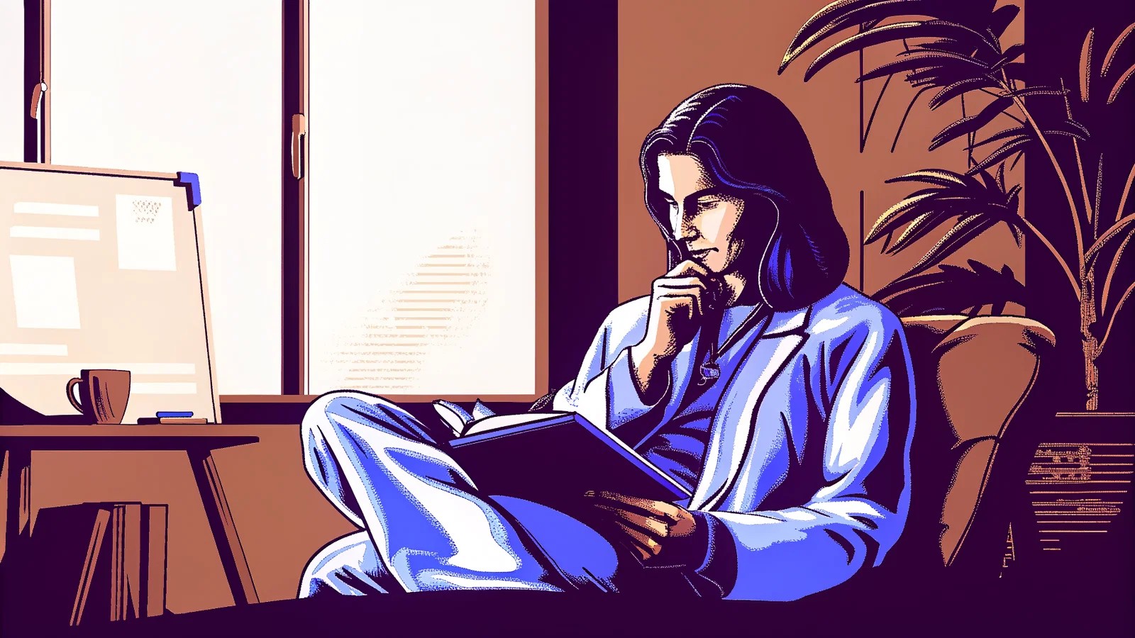 IMG Applicant Revising a Letter of Interest Late at Night