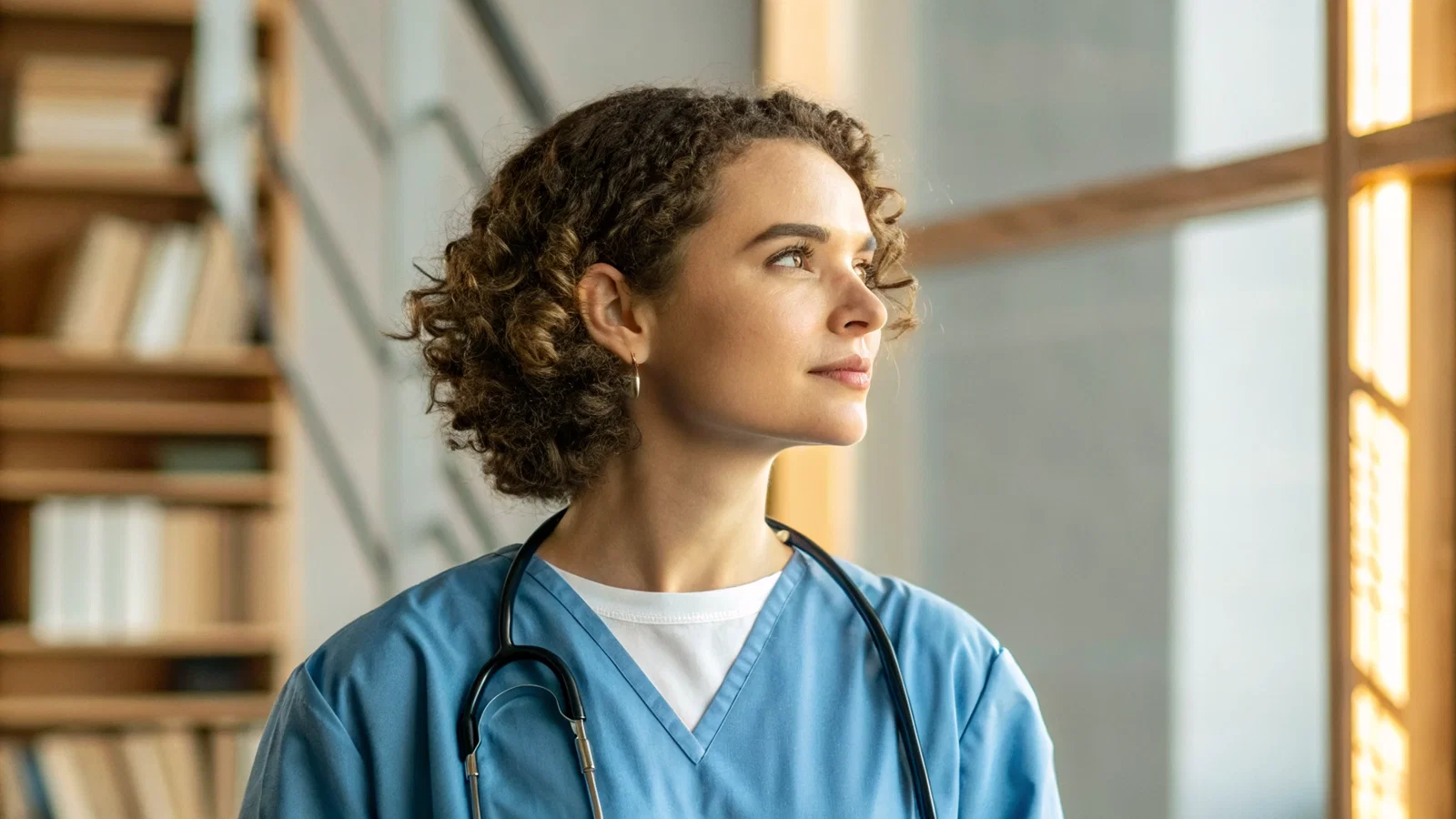 Anxious applicant staring at MCAT score report at midnight