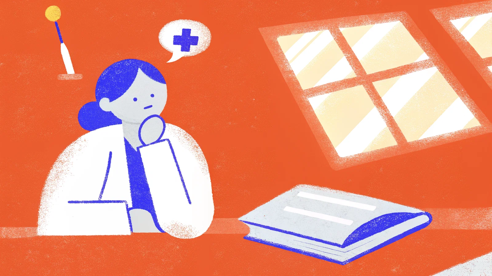 Cautious Clinician Reviewing GLP-1 Prescribing Notes